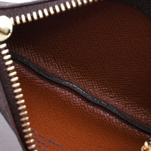 Load the image into the gallery viewer. 極美品 LOUIS VUITTON ルイヴィトン ポシェット クレ コインケース 小銭入れ M62650 モノグラム ブラウン 中古 4a006094