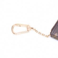 Load the image into the gallery viewer. 極美品 LOUIS VUITTON ルイヴィトン ポシェット クレ コインケース 小銭入れ M62650 モノグラム ブラウン 中古 4a006094
