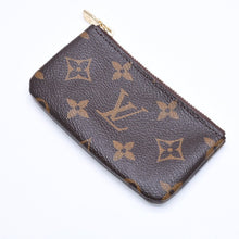 Load the image into the gallery viewer. 極美品 LOUIS VUITTON ルイヴィトン ポシェット クレ コインケース 小銭入れ M62650 モノグラム ブラウン 中古 4a006081