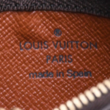 Load the image into the gallery viewer. 極美品 LOUIS VUITTON ルイヴィトン ポシェット クレ コインケース 小銭入れ M62650 モノグラム ブラウン 中古 4a006094