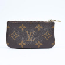 Load the image into the gallery viewer. LOUIS VUITTON ルイヴィトン ポシェット クレ コインケース 小銭入れ M62650 モノグラム ブラウン 美品 中古 4a006106