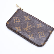 Load the image into the gallery viewer. LOUIS VUITTON ルイヴィトン ポシェット クレ コインケース 小銭入れ M62650 モノグラム ブラウン 美品 中古 4a006106
