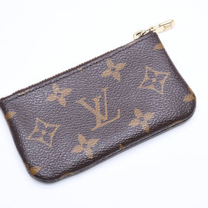 LOUIS VUITTON ルイヴィトン ポシェット クレ コインケース 小銭入れ M62650 モノグラム ブラウン 美品 中古 4a006106