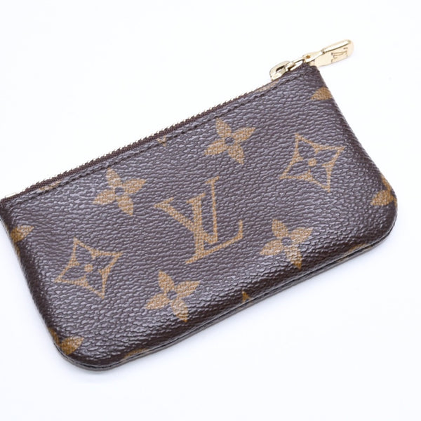 LOUIS VUITTON ルイヴィトン ポシェット クレ コインケース 小銭入れ M62650 モノグラム ブラウン 美品 中古 4a006106