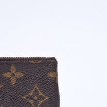 Load the image into the gallery viewer. LOUIS VUITTON ルイヴィトン ポシェット クレ コインケース 小銭入れ M62650 モノグラム ブラウン 美品 中古 4a006106