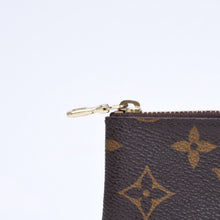 Load the image into the gallery viewer. LOUIS VUITTON ルイヴィトン ポシェット クレ コインケース 小銭入れ M62650 モノグラム ブラウン 美品 中古 4a006106