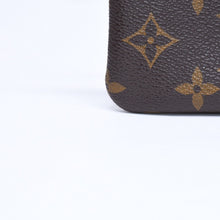 Load the image into the gallery viewer. LOUIS VUITTON ルイヴィトン ポシェット クレ コインケース 小銭入れ M62650 モノグラム ブラウン 美品 中古 4a006106