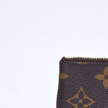 Load the image into the gallery viewer. LOUIS VUITTON ルイヴィトン ポシェット クレ コインケース 小銭入れ M62650 モノグラム ブラウン 美品 中古 4a006106