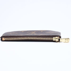 LOUIS VUITTON ルイヴィトン ポシェット クレ コインケース 小銭入れ M62650 モノグラム ブラウン 美品 中古 4a006106