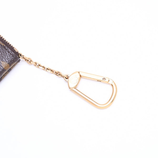 LOUIS VUITTON ルイヴィトン ポシェット クレ コインケース 小銭入れ M62650 モノグラム ブラウン 美品 中古 4a006106