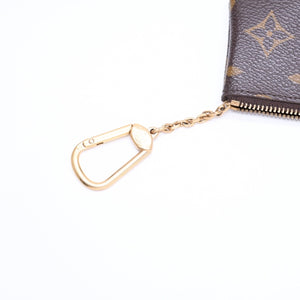 LOUIS VUITTON ルイヴィトン ポシェット クレ コインケース 小銭入れ M62650 モノグラム ブラウン 美品 中古 4a006106