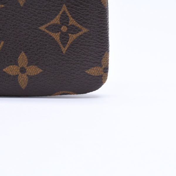極美品 LOUIS VUITTON ルイヴィトン ポシェット クレ コインケース 小銭入れ M62650 モノグラム ブラウン 中古 4a006081