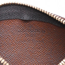 Load the image into the gallery viewer. LOUIS VUITTON ルイヴィトン ポシェット クレ コインケース 小銭入れ M62650 モノグラム ブラウン 美品 中古 4a006106
