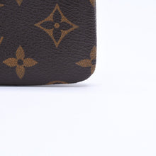 Load the image into the gallery viewer. 極美品 LOUIS VUITTON ルイヴィトン ポシェット クレ コインケース 小銭入れ M62650 モノグラム ブラウン 中古 4a006081