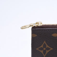 Load the image into the gallery viewer. 極美品 LOUIS VUITTON ルイヴィトン ポシェット クレ コインケース 小銭入れ M62650 モノグラム ブラウン 中古 4a006081