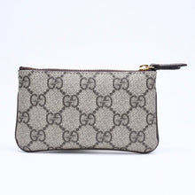 Load the image into the gallery viewer. 極美品 GUCCI グッチ コインケース 小銭入れ 小物入れ GG柄 GGキャンバス 772321 ゴールド金具 中古 4a006078