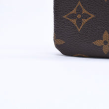 Load the image into the gallery viewer. 極美品 LOUIS VUITTON ルイヴィトン ポシェット クレ コインケース 小銭入れ M62650 モノグラム ブラウン 中古 4a006081