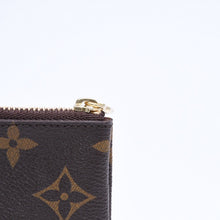 Load the image into the gallery viewer. 極美品 LOUIS VUITTON ルイヴィトン ポシェット クレ コインケース 小銭入れ M62650 モノグラム ブラウン 中古 4a006081