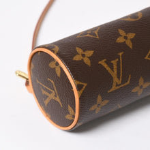 将图片加载到图库查看器中。 極美品 LOUIS VUITTON ルイヴィトン パピヨンポーチ モノグラム アクセサリーポーチ ブラウン ゴールド金具 中古 4a006083