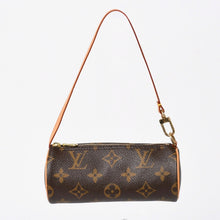 将图片加载到图库查看器中。 極美品 LOUIS VUITTON ルイヴィトン パピヨンポーチ モノグラム アクセサリーポーチ ブラウン ゴールド金具 中古 4a006083