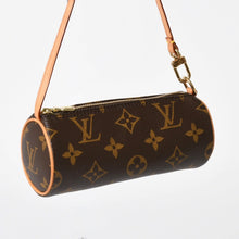 将图片加载到图库查看器中。 極美品 LOUIS VUITTON ルイヴィトン パピヨンポーチ モノグラム アクセサリーポーチ ブラウン ゴールド金具 中古 4a006083