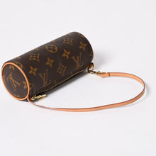 将图片加载到图库查看器中。 極美品 LOUIS VUITTON ルイヴィトン パピヨンポーチ モノグラム アクセサリーポーチ ブラウン ゴールド金具 中古 4a006083