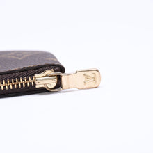 Load the image into the gallery viewer. 極美品 LOUIS VUITTON ルイヴィトン ポシェット クレ コインケース 小銭入れ M62650 モノグラム ブラウン 中古 4a006080