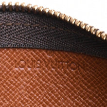 Load the image into the gallery viewer. 極美品 LOUIS VUITTON ルイヴィトン ポシェット クレ コインケース 小銭入れ M62650 モノグラム ブラウン 中古 4a006080