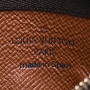 極美品 LOUIS VUITTON ルイヴィトン ポシェット クレ コインケース 小銭入れ M62650 モノグラム ブラウン 中古 4a006080