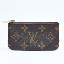 Load the image into the gallery viewer. LOUIS VUITTON ルイヴィトン ポシェット クレ コインケース 小銭入れ M62650 モノグラム ブラウン 美品 中古 4a006064