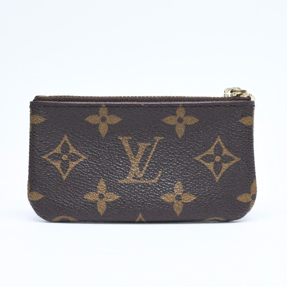 LOUIS VUITTON ルイヴィトン ポシェット クレ コインケース 小銭入れ M62650 モノグラム ブラウン 美品 中古 4a006064