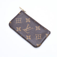 Load the image into the gallery viewer. LOUIS VUITTON ルイヴィトン ポシェット クレ コインケース 小銭入れ M62650 モノグラム ブラウン 美品 中古 4a006064
