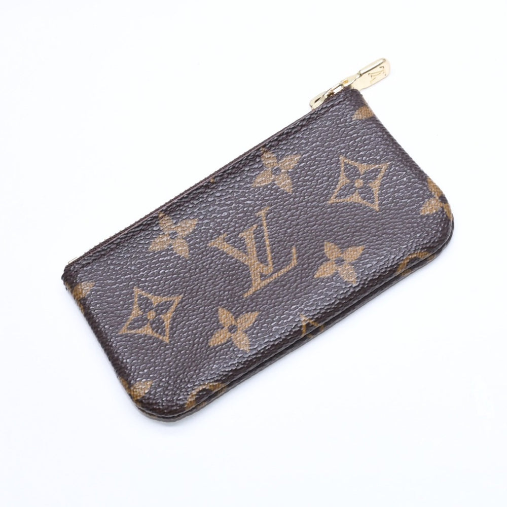 LOUIS VUITTON ルイヴィトン ポシェット クレ コインケース 小銭入れ M62650 モノグラム ブラウン 美品 中古 4a006064