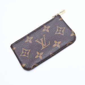 LOUIS VUITTON ルイヴィトン ポシェット クレ コインケース 小銭入れ M62650 モノグラム ブラウン 美品 中古 4a006064