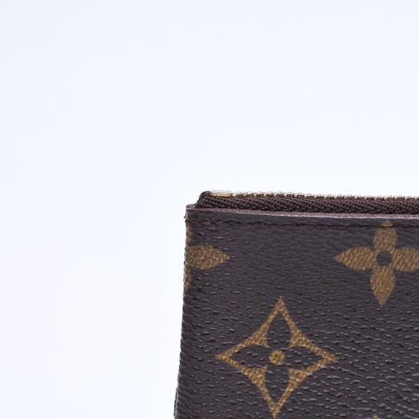 LOUIS VUITTON ルイヴィトン ポシェット クレ コインケース 小銭入れ M62650 モノグラム ブラウン 美品 中古 4a006064