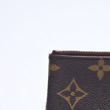Load the image into the gallery viewer. LOUIS VUITTON ルイヴィトン ポシェット クレ コインケース 小銭入れ M62650 モノグラム ブラウン 美品 中古 4a006064