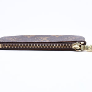 LOUIS VUITTON ルイヴィトン ポシェット クレ コインケース 小銭入れ M62650 モノグラム ブラウン 美品 中古 4a006064