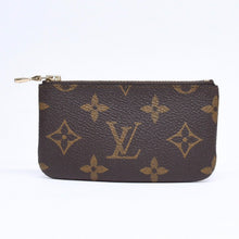 Load the image into the gallery viewer. 極美品 LOUIS VUITTON ルイヴィトン ポシェット クレ コインケース 小銭入れ M62650 モノグラム ブラウン 中古 4a006080