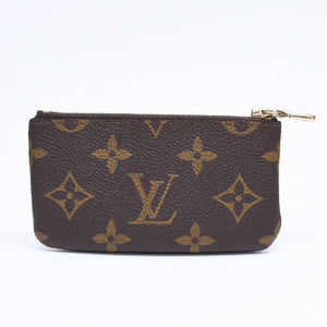 極美品 LOUIS VUITTON ルイヴィトン ポシェット クレ コインケース 小銭入れ M62650 モノグラム ブラウン 中古 4a006080
