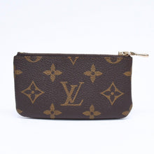 Load the image into the gallery viewer. 極美品 LOUIS VUITTON ルイヴィトン ポシェット クレ コインケース 小銭入れ M62650 モノグラム ブラウン 中古 4a006080