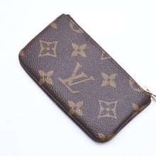 Load the image into the gallery viewer. 極美品 LOUIS VUITTON ルイヴィトン ポシェット クレ コインケース 小銭入れ M62650 モノグラム ブラウン 中古 4a006080