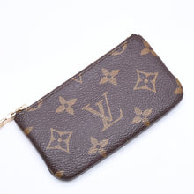Load the image into the gallery viewer. 極美品 LOUIS VUITTON ルイヴィトン ポシェット クレ コインケース 小銭入れ M62650 モノグラム ブラウン 中古 4a006080
