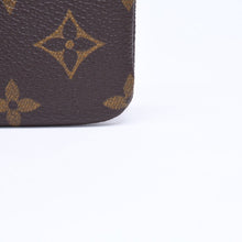 Load the image into the gallery viewer. 極美品 LOUIS VUITTON ルイヴィトン ポシェット クレ コインケース 小銭入れ M62650 モノグラム ブラウン 中古 4a006080