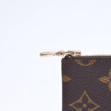 Load the image into the gallery viewer. 極美品 LOUIS VUITTON ルイヴィトン ポシェット クレ コインケース 小銭入れ M62650 モノグラム ブラウン 中古 4a006080