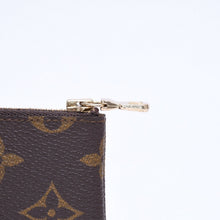 Load the image into the gallery viewer. 極美品 LOUIS VUITTON ルイヴィトン ポシェット クレ コインケース 小銭入れ M62650 モノグラム ブラウン 中古 4a006080