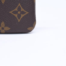 Load the image into the gallery viewer. 極美品 LOUIS VUITTON ルイヴィトン ポシェット クレ コインケース 小銭入れ M62650 モノグラム ブラウン 中古 4a006080