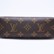 画像をギャラリービューアに読み込む, 極美品 LOUIS VUITTON ルイヴィトン ポシェットコスメティックPM ポーチ M47515 モノグラム ブラウン ゴールド金具 中古 4a006089