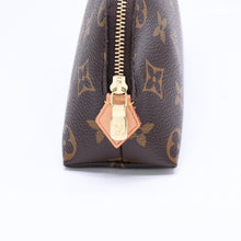 画像をギャラリービューアに読み込む, 極美品 LOUIS VUITTON ルイヴィトン ポシェットコスメティックPM ポーチ M47515 モノグラム ブラウン ゴールド金具 中古 4a006089