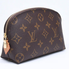 画像をギャラリービューアに読み込む, 極美品 LOUIS VUITTON ルイヴィトン ポシェットコスメティックPM ポーチ M47515 モノグラム ブラウン ゴールド金具 中古 4a006099