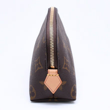 画像をギャラリービューアに読み込む, 極美品 LOUIS VUITTON ルイヴィトン ポシェットコスメティックPM ポーチ M47515 モノグラム ブラウン ゴールド金具 中古 4a006099